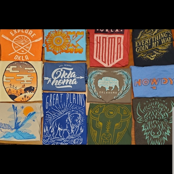 **3 for $30** Howdy Oklahoma T-Shirt - Picture 4 of 4